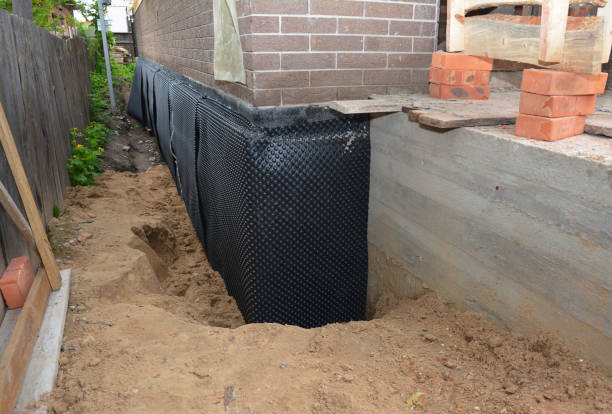 Expert waterproofing evaluation at a Breckenridge, MI property